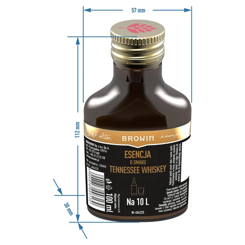 Essenza al gusto Tennessee Whiskey per 10 L - 100 ml - 6