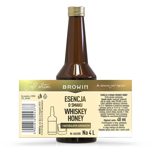 Essenza al gusto Whiskey Honey per 4 L - 40 ml - 7