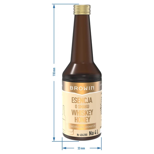 Essenza al gusto Whiskey Honey per 4 L - 40 ml - 8