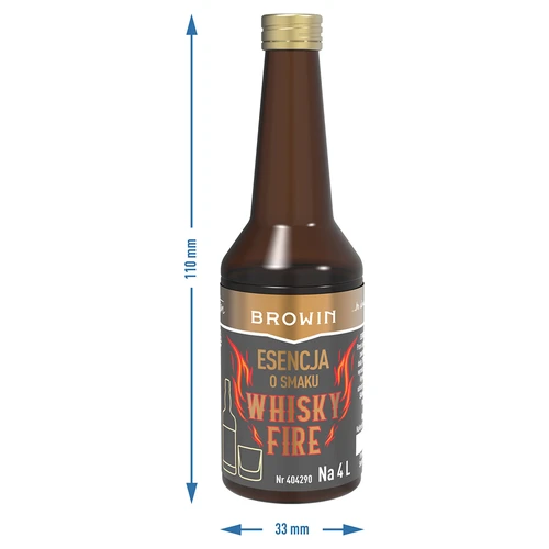 Essenza al gusto Whisky Fire per 4 L, 40 ml - 7