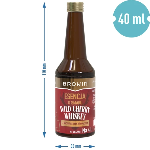 Essenza al gusto Wild Cherry Whiskey 40 ml - 6