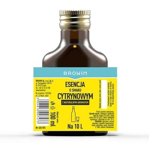 Essenza al limone con aroma naturale per 10 L - 100 ml - 4