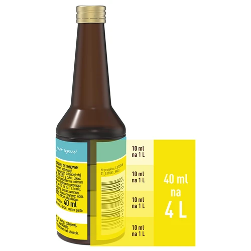 Essenza al limone con aroma naturale per 4 L - 40 ml - 5