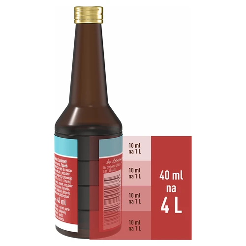 Essenza al mirtillo rosso per 4 L - 40 ml - 6