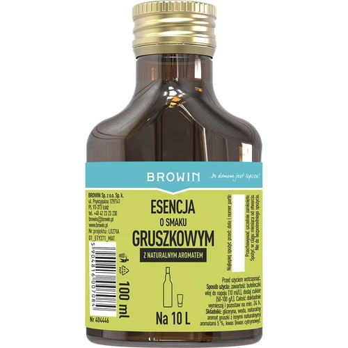 Essenza al sapore di pera - liquore alla pera, base aromatica 100 ml