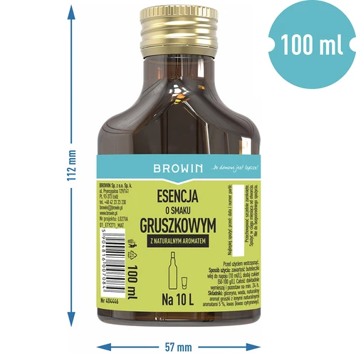 Essenza al sapore di pera - liquore alla pera, base aromatica 100 ml - 5
