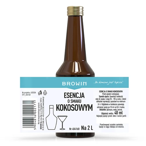 Essenza aromatica al cocco per 2 L - 40 ml - 5