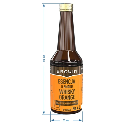 Essenza al gusto Whisky Orange per 4 L - 40 ml - 8
