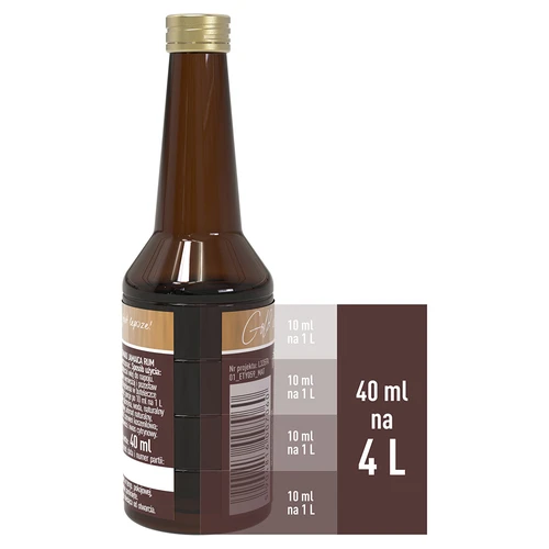 Essenza Gold gusto Jamaica Rum per 4 L, 40 ml - 6