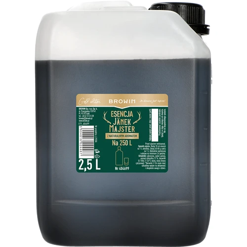Essenza Jänek Majster, 2,5 L per 250 L di bevanda finita