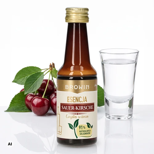 Essenza Sauer-Kirsche – Ciliegia Trasparente, 40 ml, per 4 L - 4