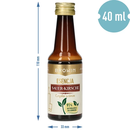 Essenza Sauer-Kirsche – Ciliegia Trasparente, 40 ml, per 4 L - 7