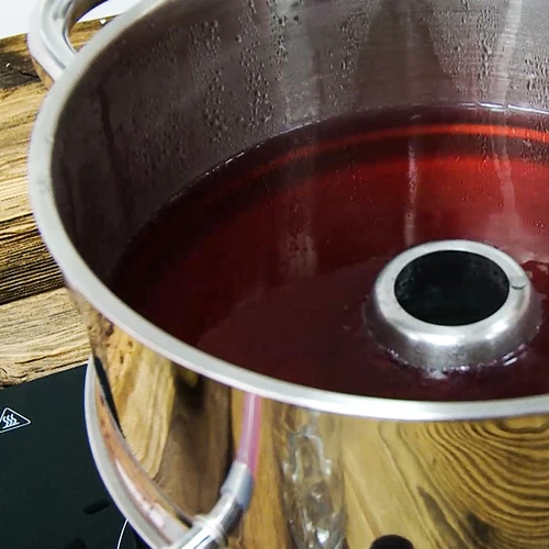 Estrattore di succo a vapore in acciaio inox 8 L - 14