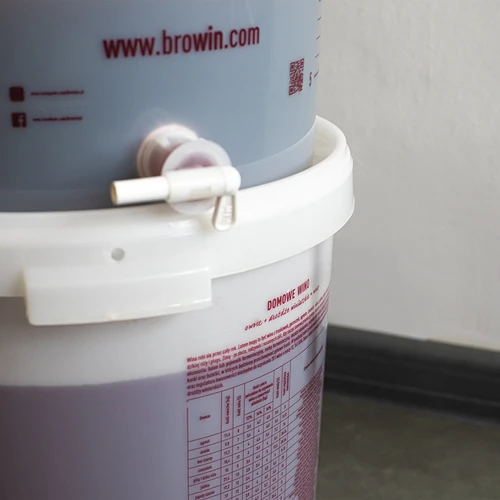 Fermentatore 30 L con coperchio e rubinetto - 8