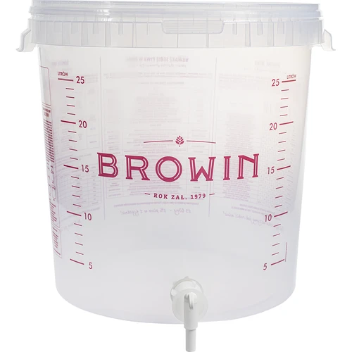 Fermentatore 30 L con coperchio e rubinetto - 3