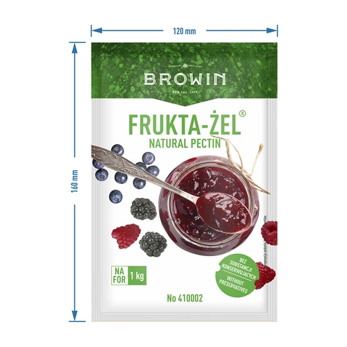 Frukta-Żel - Pectina per marmellate e confetture, 15 pezzi - 5