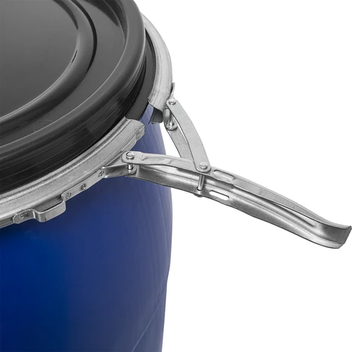 Fusto per crauti 85 L, con anello di serraggio, blu, Sterk - 6