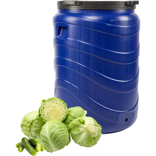 Fusto per fermentazioni 240 L - blu - 3