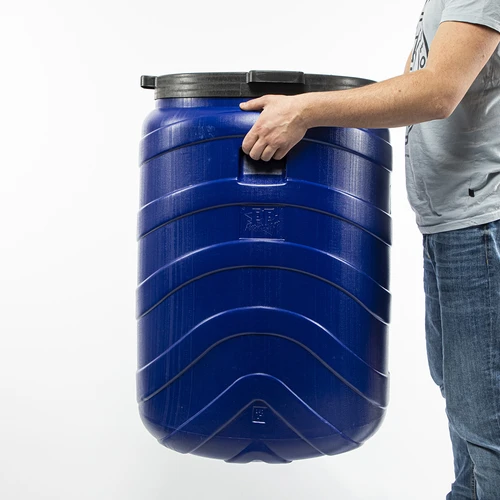 Fusto per fermentazioni 240 L - blu - 10