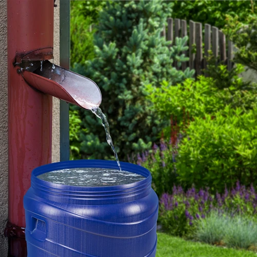 Fusto per fermentazioni 240 L - blu - 11