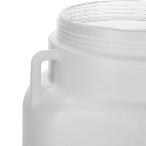 Fusto quadrato da 20 L, bianco, con maniglie, Sterk - 7