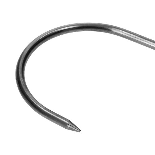 Ganci per affumicatura - a S, affilati, 4 mm x 150 mm, 5 pezzi. - 5