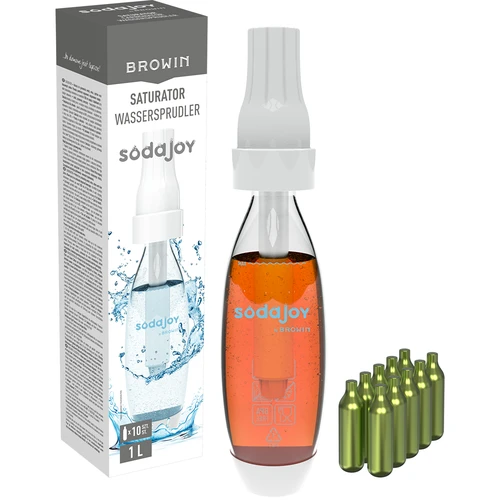 Gasatore per acqua e bevande + 10 cartucce CO2 - 2