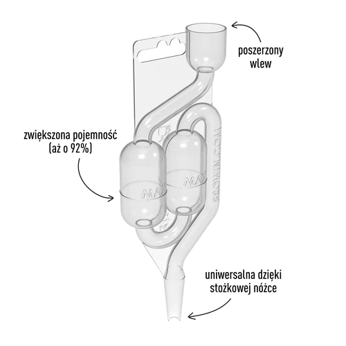 Gorgogliatore in plastica MAXI-v2 - 3