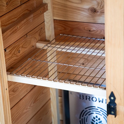 Griglia in acciaio inox per affumicatore in legno/compensato dragON 330339, 330341, 330340, 330360 - 5