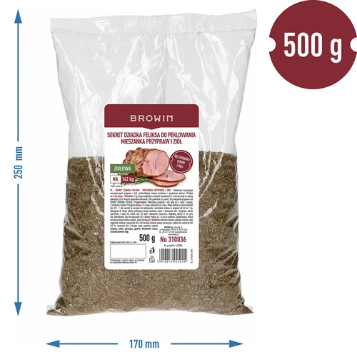 Il Segreto del Nonno Feliks per la salamoia - miscela di spezie ed erbe, 500 g - 3