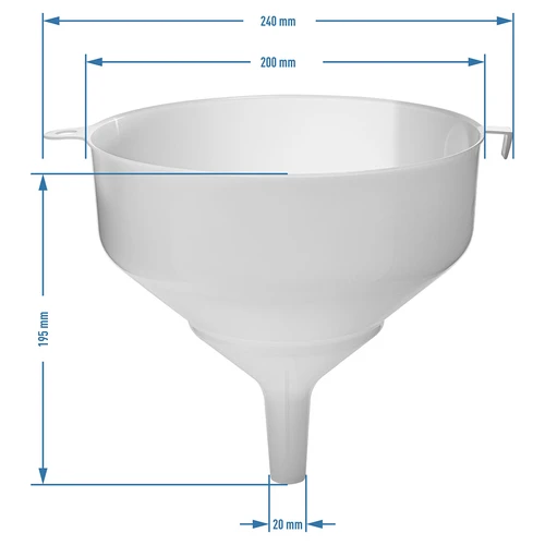 Imbuto in plastica Ø 20 cm - 2