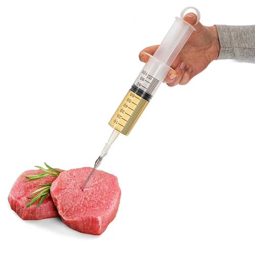 Iniettore per carni 100 ml + 2 aghi - 6