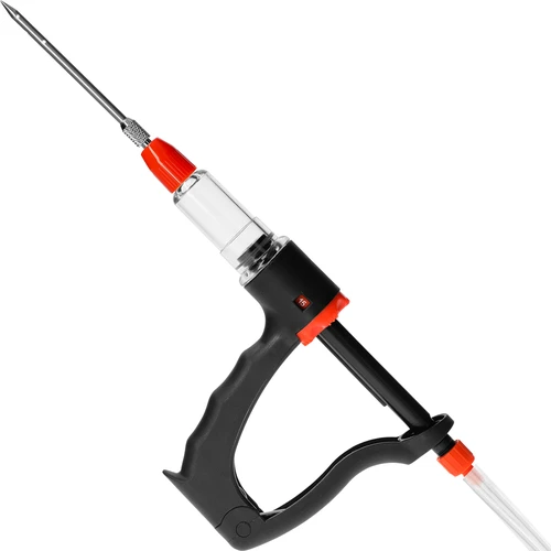 Iniettore per salumi semi-automatico con set di aghi e tubicino - 3