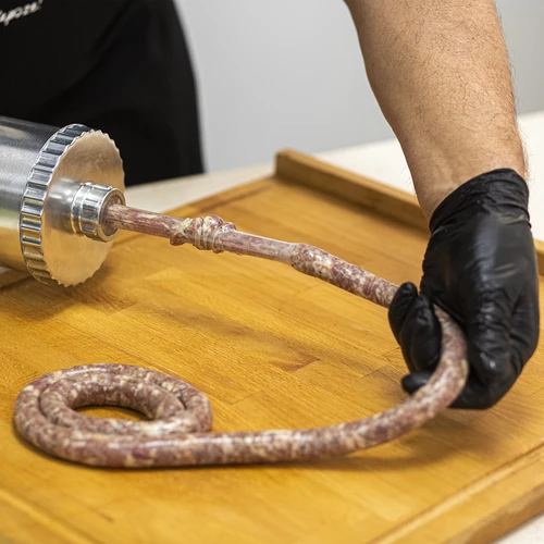 Insaccatrice orizzontale 2,5 kg con pistone in silicone - 13