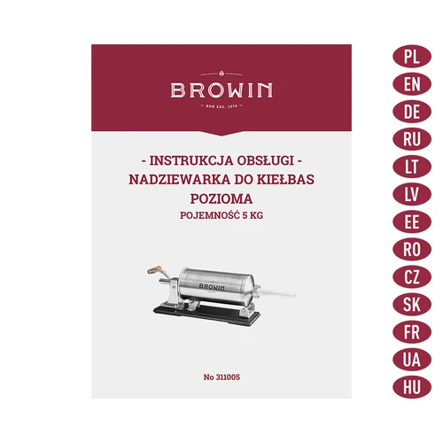 Insaccatrice orizzontale da 5 kg - 9