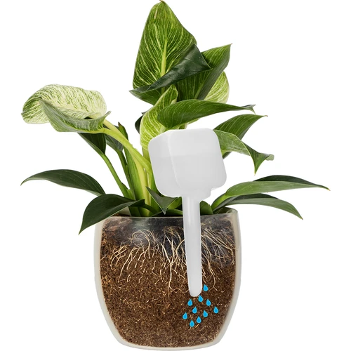 Irrigatore per piante – targhetta bianca, 200 ml - 6
