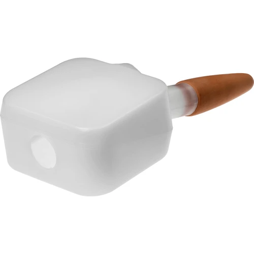 Irrigatore per piante - targhetta bianca con piedino in ceramica, 200 ml - 4