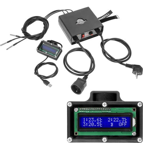 Kit di distillazione hawkSTILL „Zimne Palce” 60 L + Sistema Wi-Fi IQ con display LCD - 5