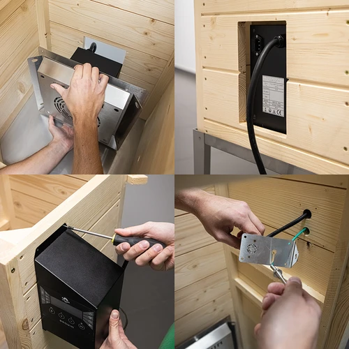 Kit di moduli con controller Wi-Fi - dragON IQ 2,7 kW, per affumicatoi da giardino - 7