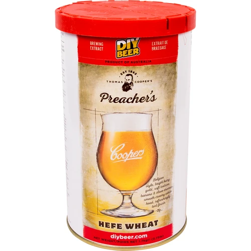 Kit per birra Coopers Preacher's Hefe Wheat (Hefeweizen)  - 1 
