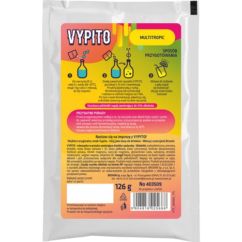 Kit per feste - Vypito Multitropic - 3