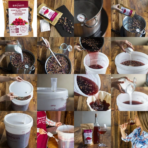 Kit per vino 4 PORY ROKU - Lampone - 5