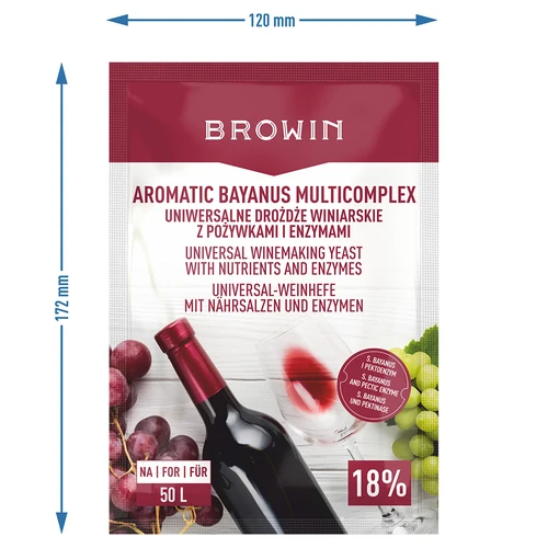 Kit starter per vino Aromatic Bayanus Multicomplex, 40 g - 4