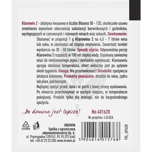 Klarowin 2 - chiarificante per vino - 2
