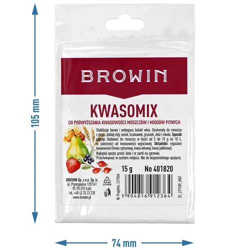 Kwasomix - regolatore dell'acidità - 4