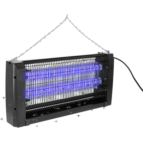 Lampada insetticida UVA 20 W, nera - 3
