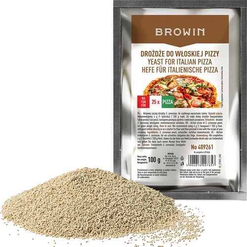 Lievito di birra secco per pizza italiana - 100 g - 2