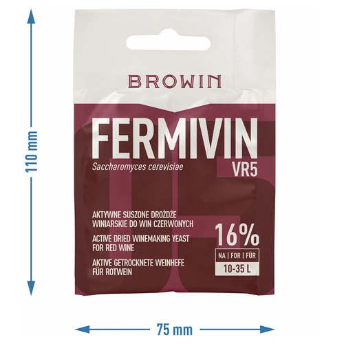 Lievito enologico Fermivin VR5, 7 g - 3