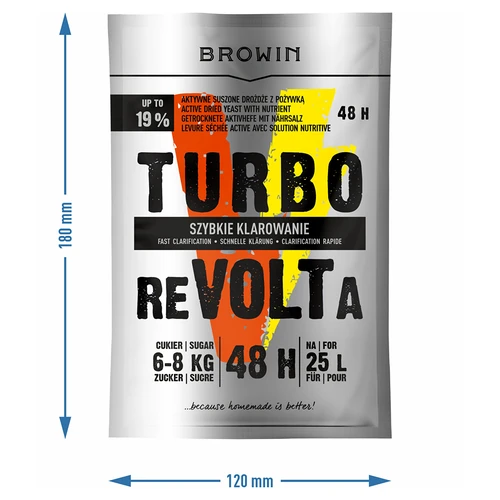 Lievito turbo da distillazione reVOLTa 48 h - 4