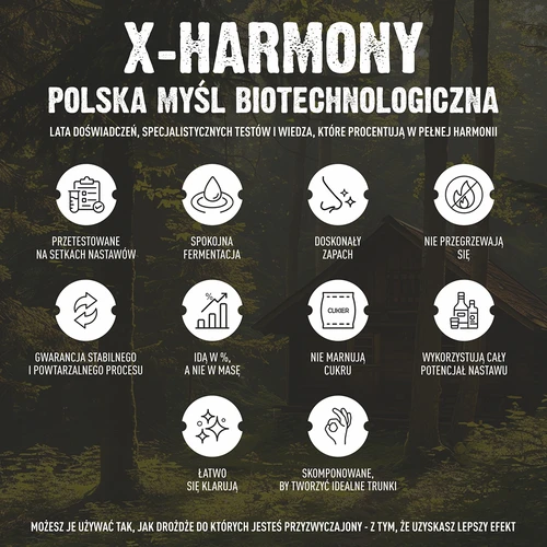 Lievito Turbo X-Harmony 18%, 100 L, 360 g - 8
